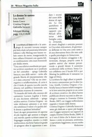 ARTICOLO WRITERS MAGAZINE ITALIA