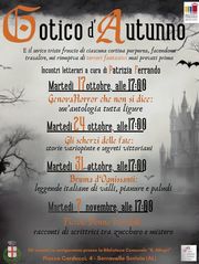 Presentazione Horror Genova - Biblioteca Serravall...